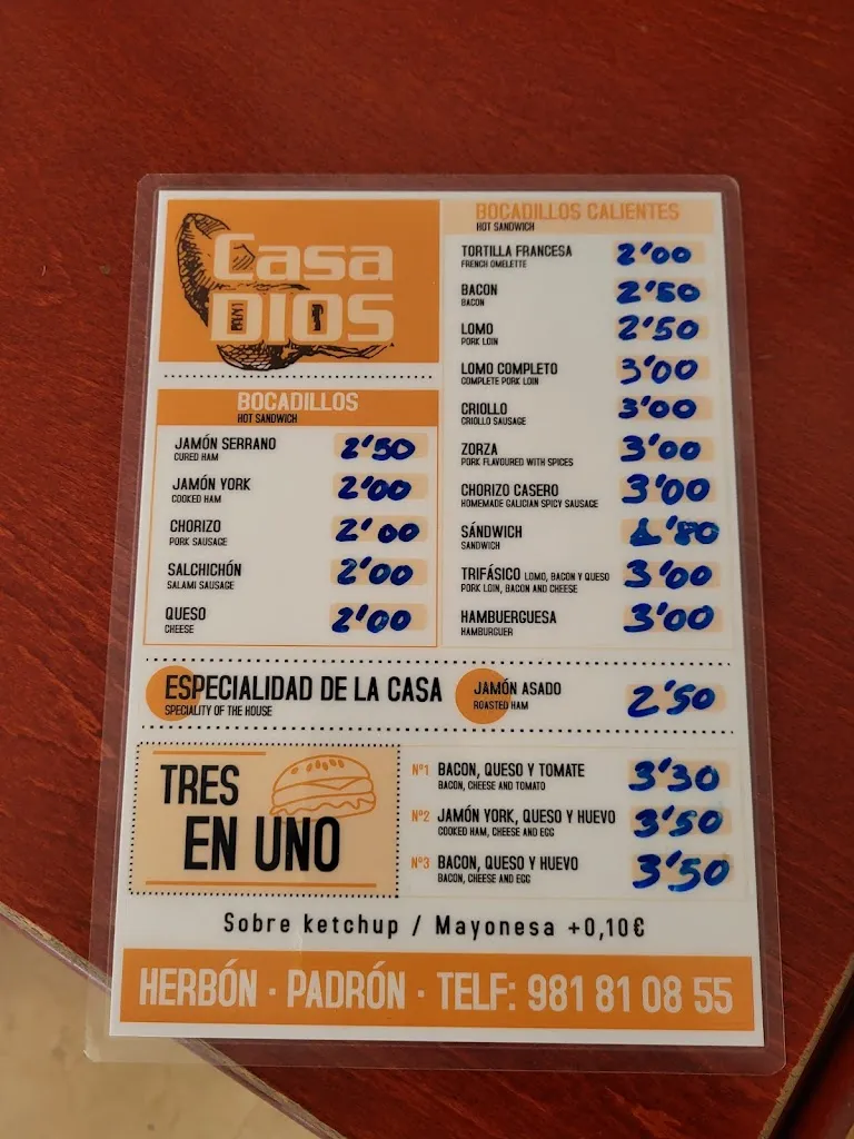 Menu_Restaurante Casa Dios_Dodro_image_2