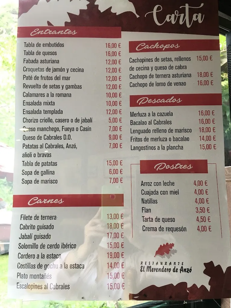 Menu_El Merendero De Anzó_Sobrescobio_image_3