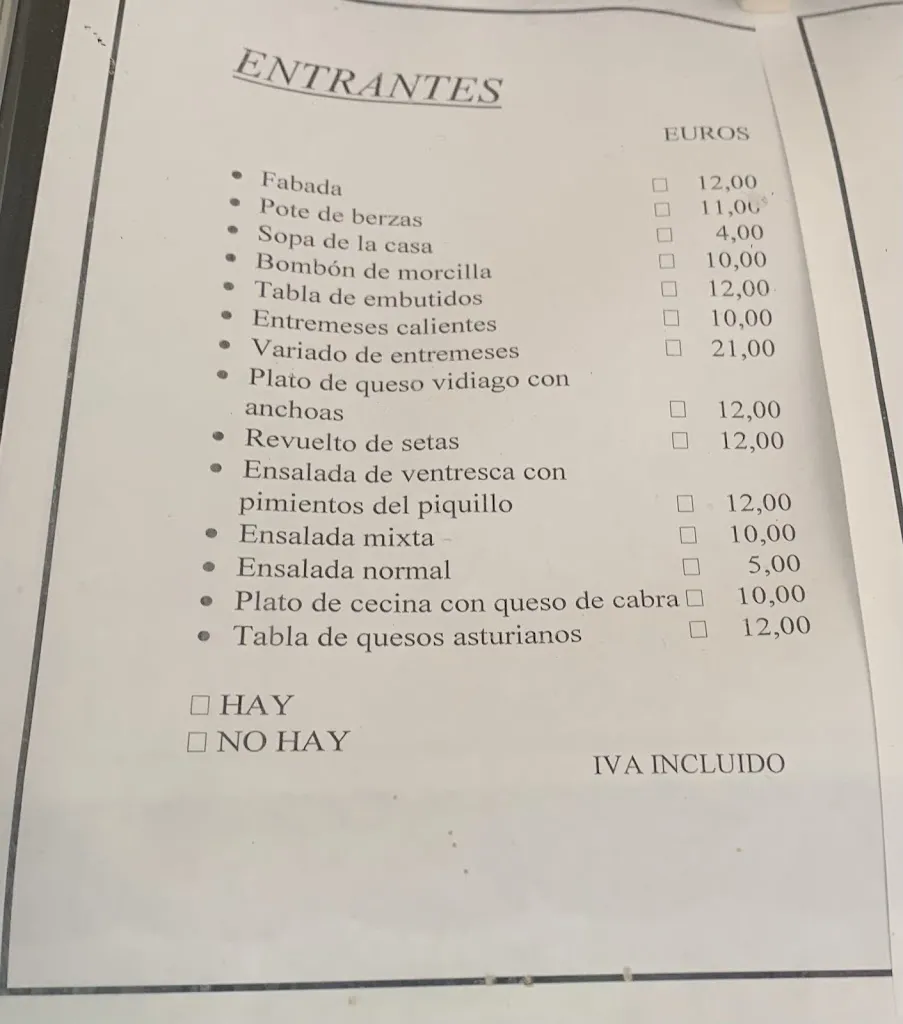 Menu_Hotel Casa Manolo_Teverga_image_1