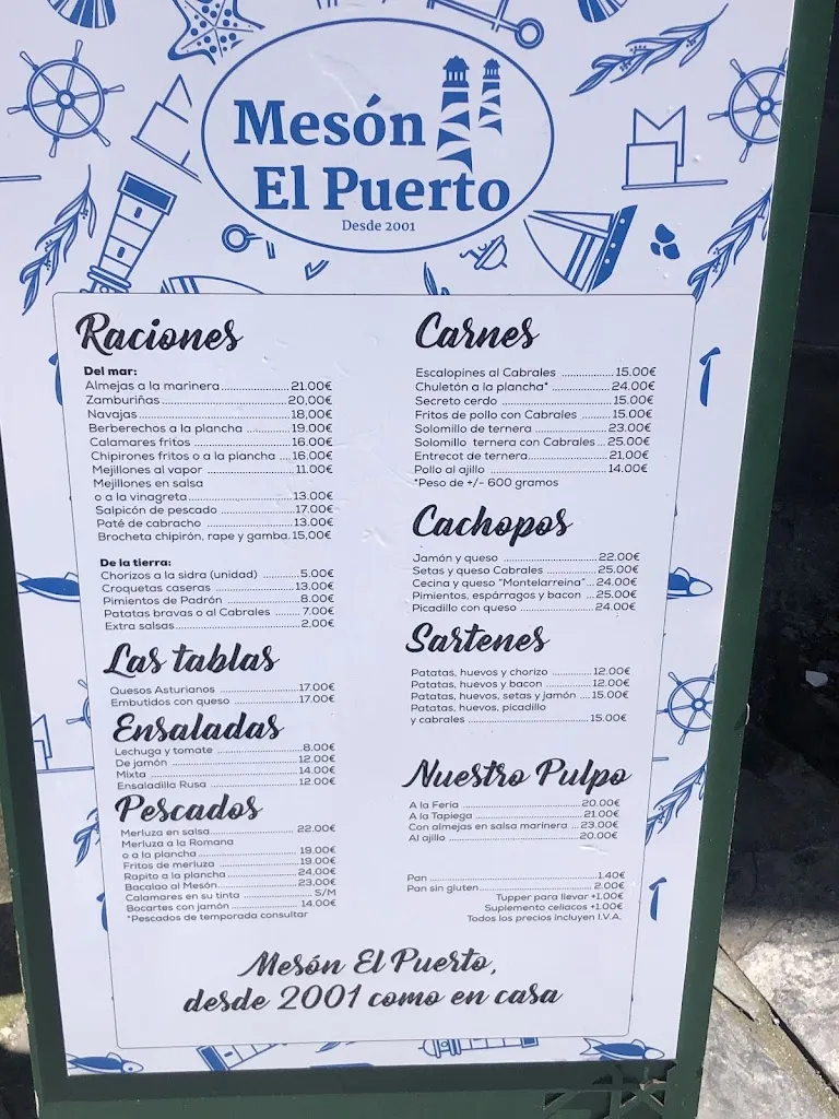 Menu_El Puerto_Tapia de Casariego_image_1