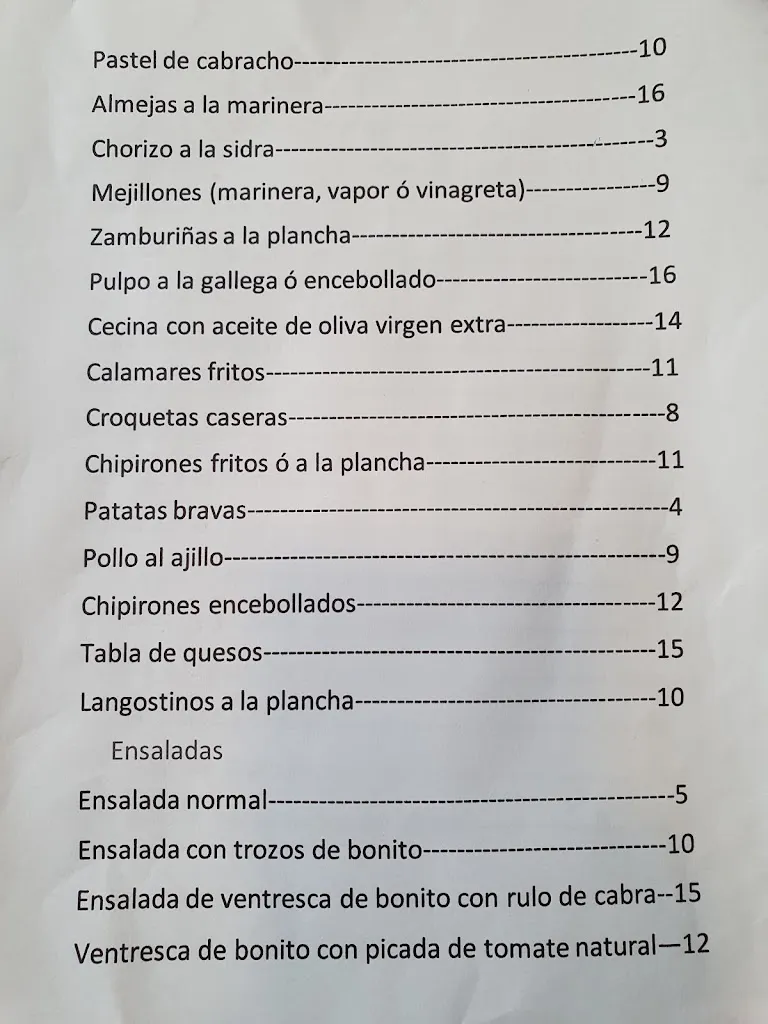 Menu_Sidrería La Cubierta_Tapia de Casariego_image_1