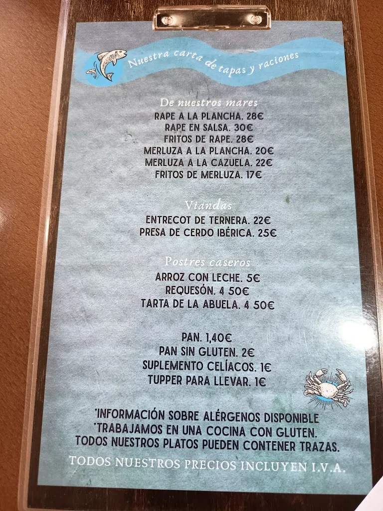 Menu_El Rincón Taperia_Tapia de Casariego_image_3