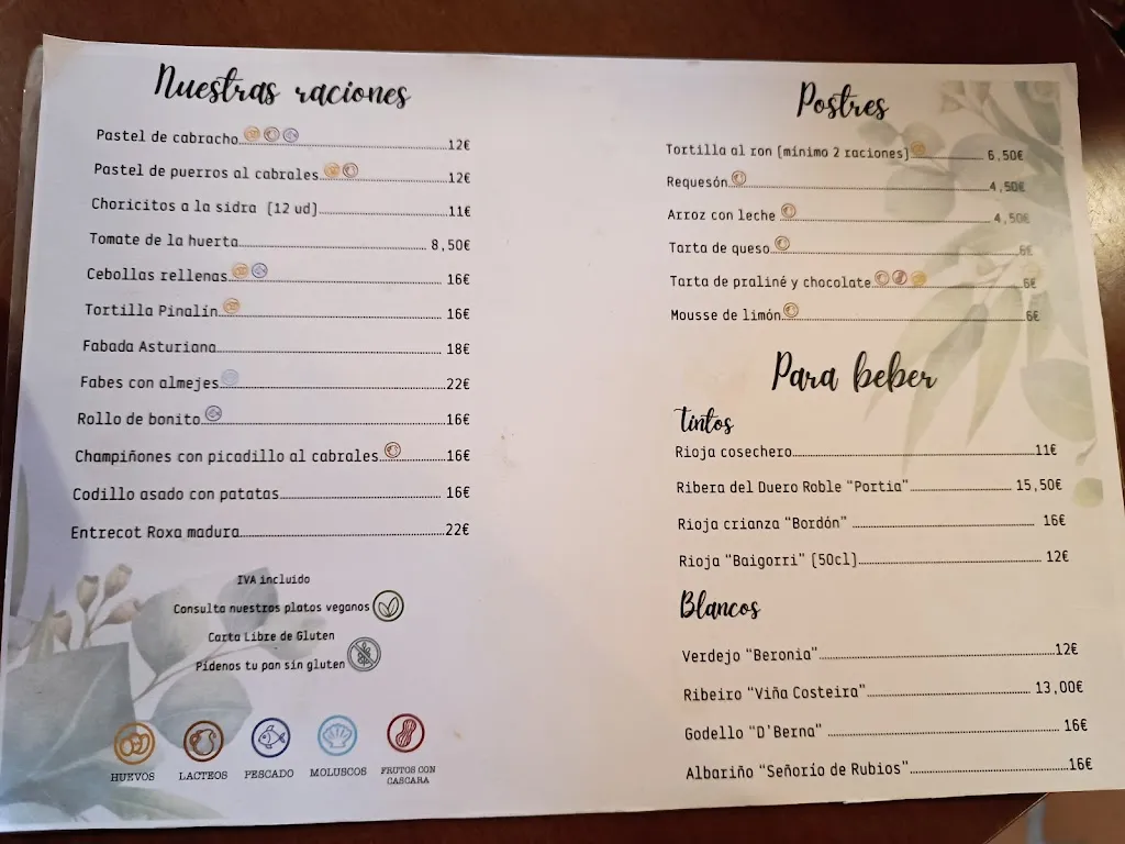 Menu_EL PINALÍN_Tapia de Casariego_image_1