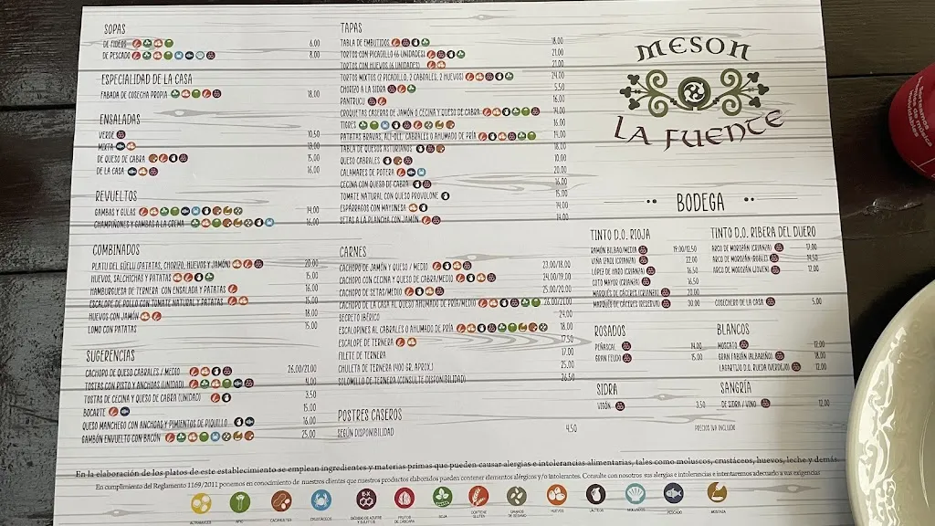 Menu_Meson La Fuente_Ribadesella_image_3