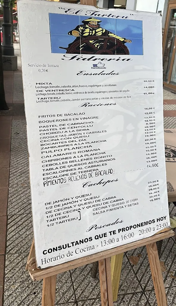 Menu_Sidrería El Tarteru_Ribadesella_image_1
