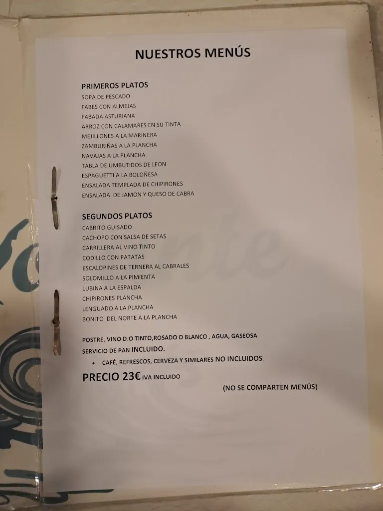 Menu_El Volante_Ribadesella_immagine_2