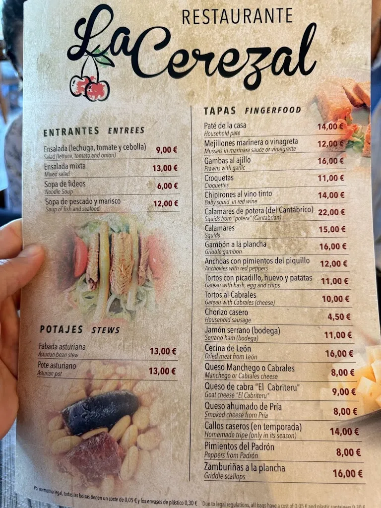 Menu_Restaurante La Cerezal_Ribadesella_image_3