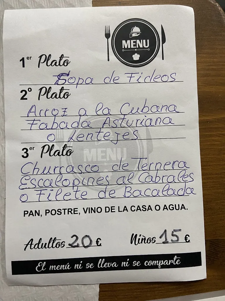 Menu_Mesón El Labrador_Ribadesella_immagine_3