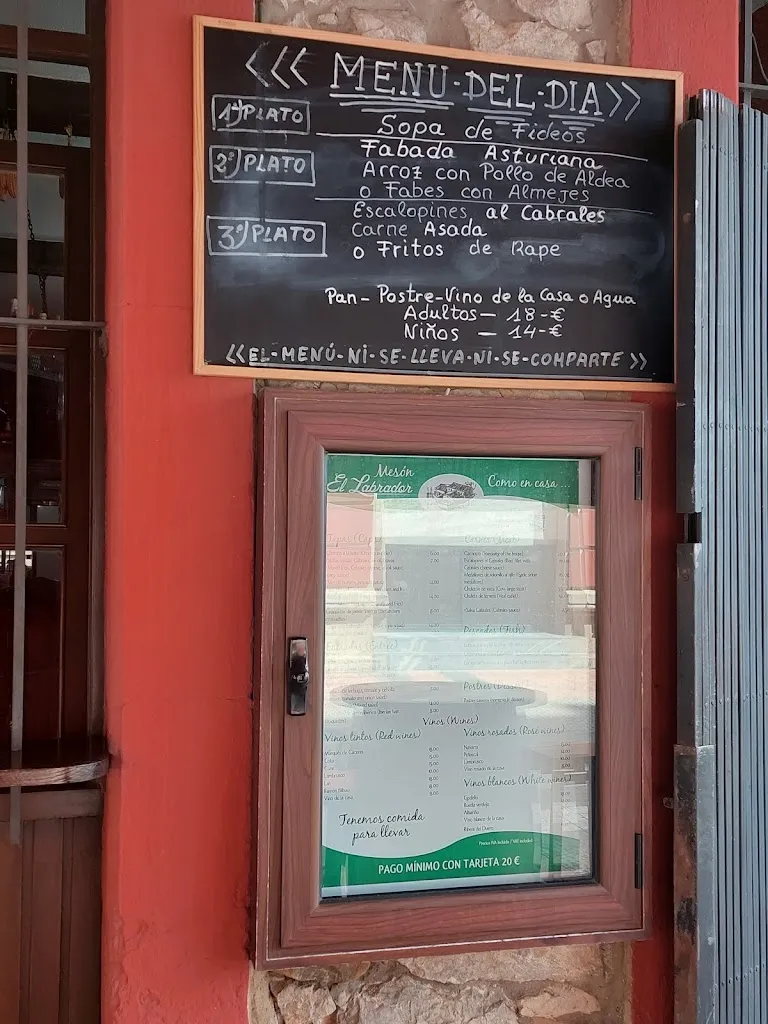 Menu_Mesón El Labrador_Ribadesella_immagine_4