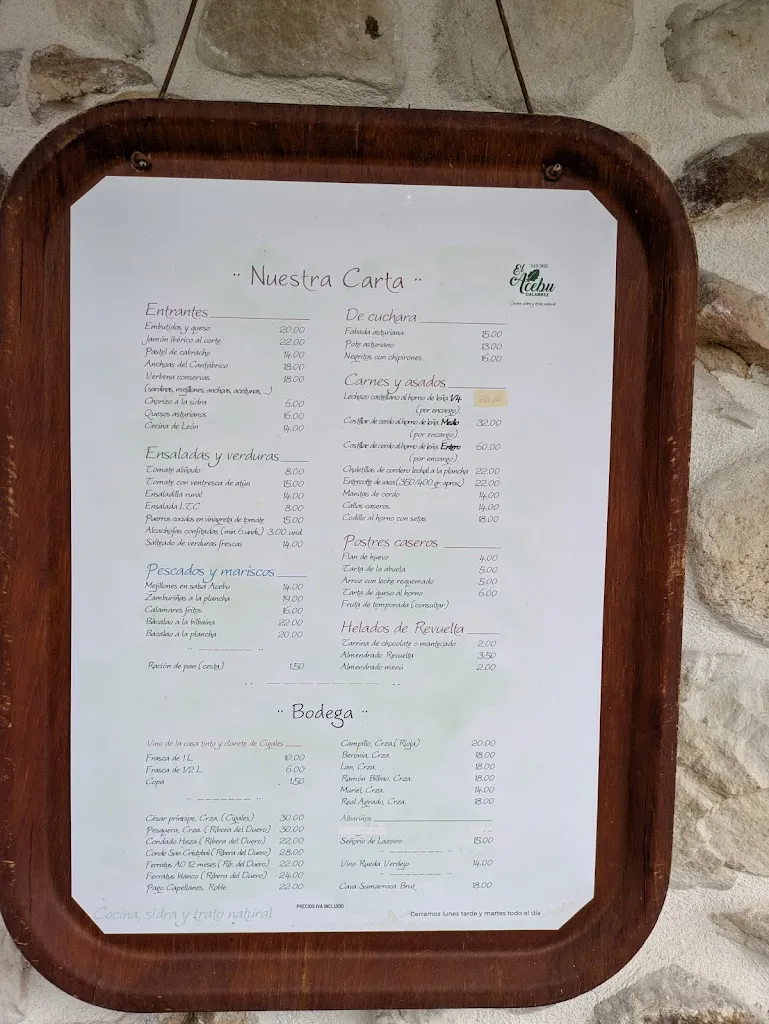 Menu_Restaurante El Acebu_Ribadesella_image_1