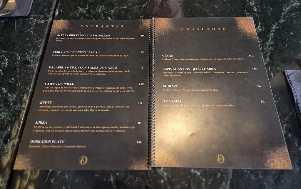 Menu_DORRADOS MADRID | Restaurante Iraní Madrid_Dodro_immagine_3