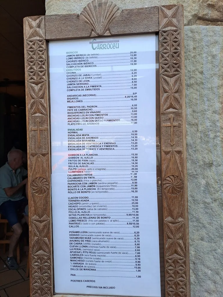 Menu_Sidrería Carroceu_Ribadesella_image_1