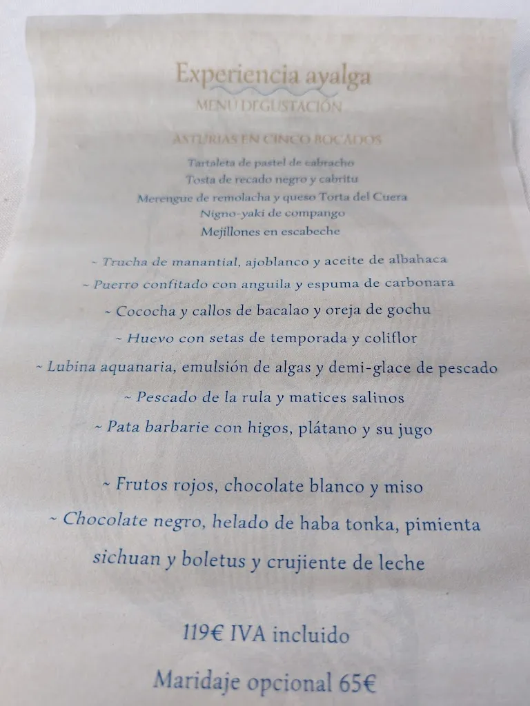 Menu_Restaurante Ayalga_Ribadesella_immagine_1