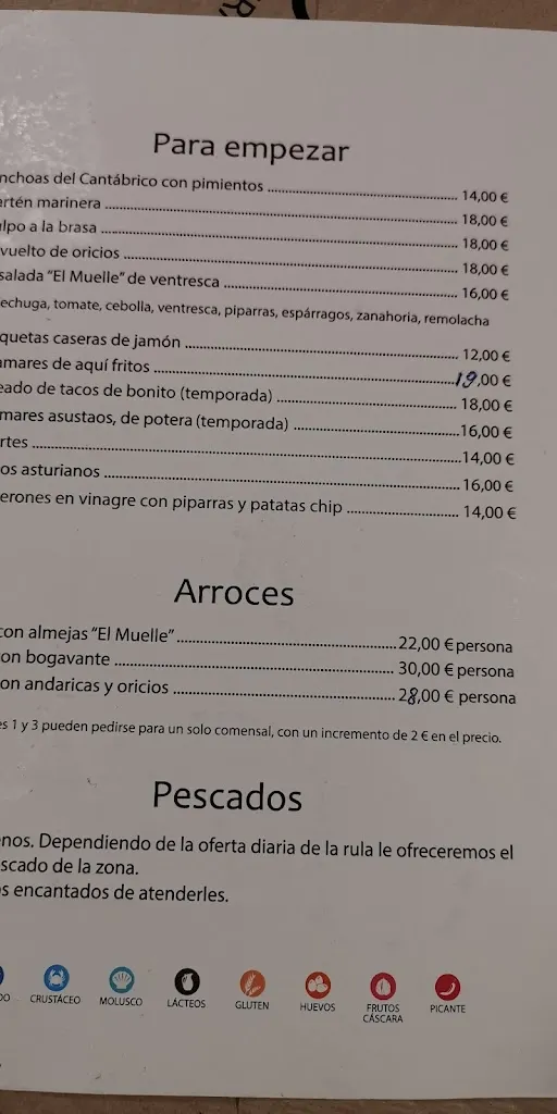 Menu_El Muelle Restaurante_Ribadesella_image_4