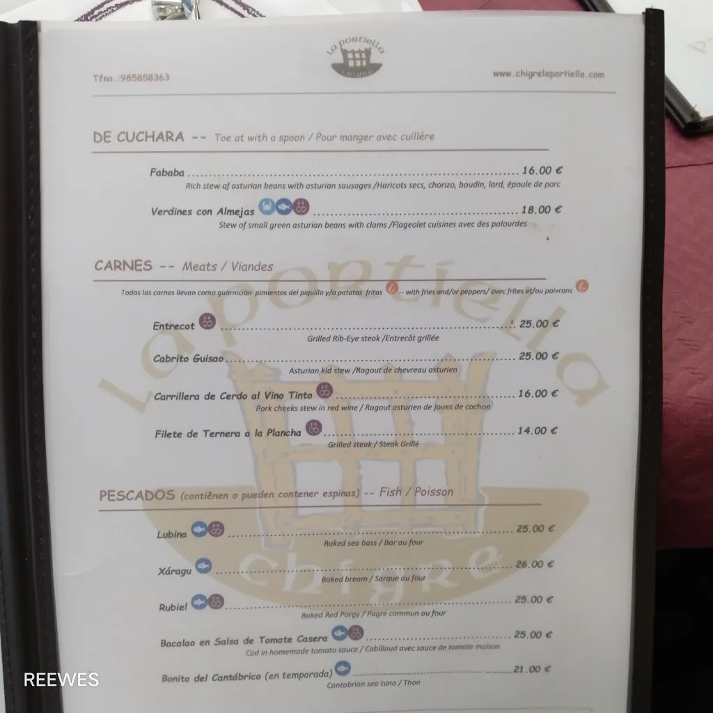 Menu_La Portiella_Ribadesella_image_2