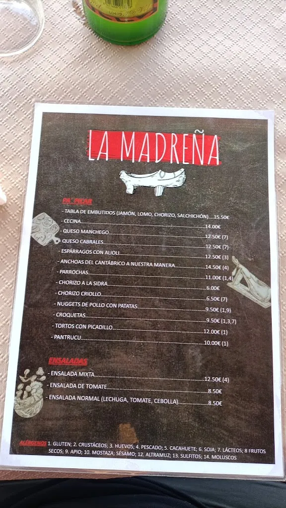 Menu_La Madreña_Ribadesella_immagine_3