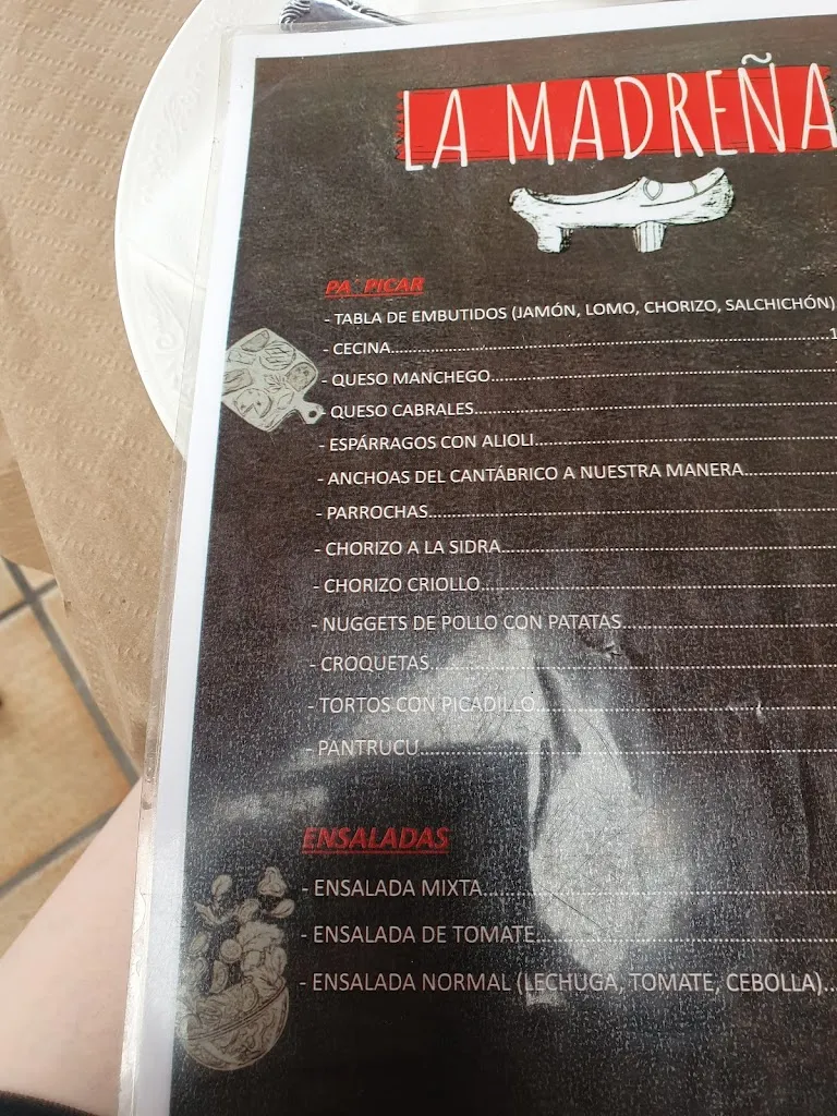 Menu_La Madreña_Ribadesella_immagine_4