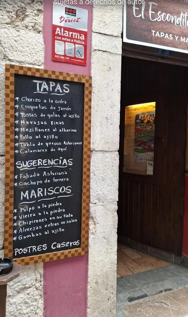 Menu_EL Escondite Del Neñu... AMBIENTE CLIMATIZADO_Ribadesella_immagine_1