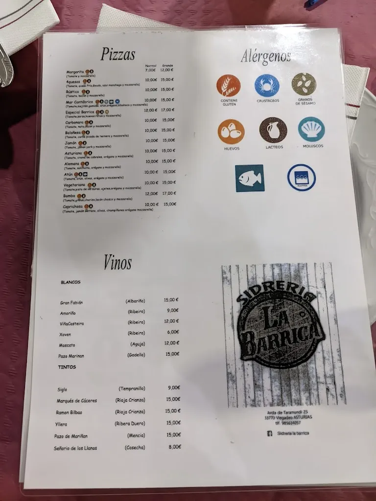 Menu_Sidrería La Barrica_Vegadeo_image_2