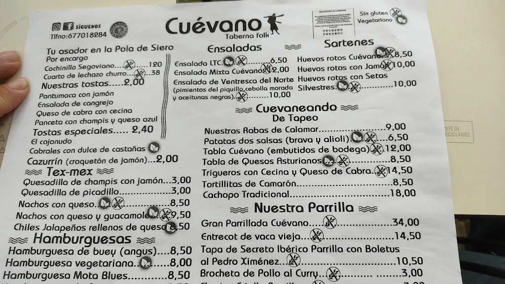 Menu_Taberna Cuévano_Siero_image_4