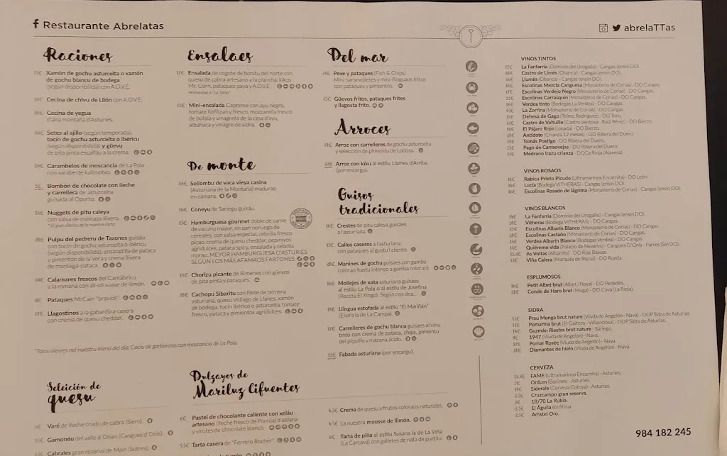 Menü_Restaurante Abrelatas_Siero_Bild_2