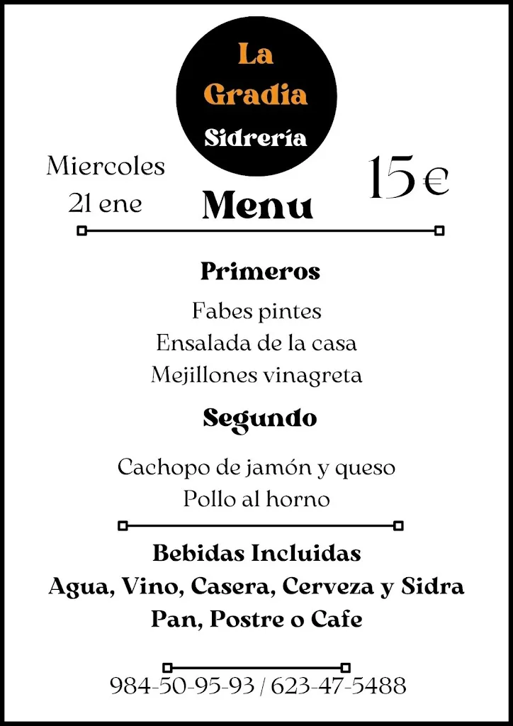 Menu_La Gradia Sidrería Restaurante_Siero_image_4