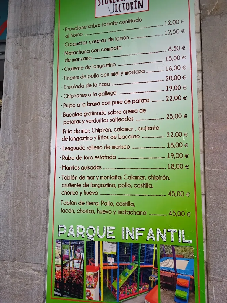 Menu_Sidrería Casa VICTORÍN_Siero_image_1