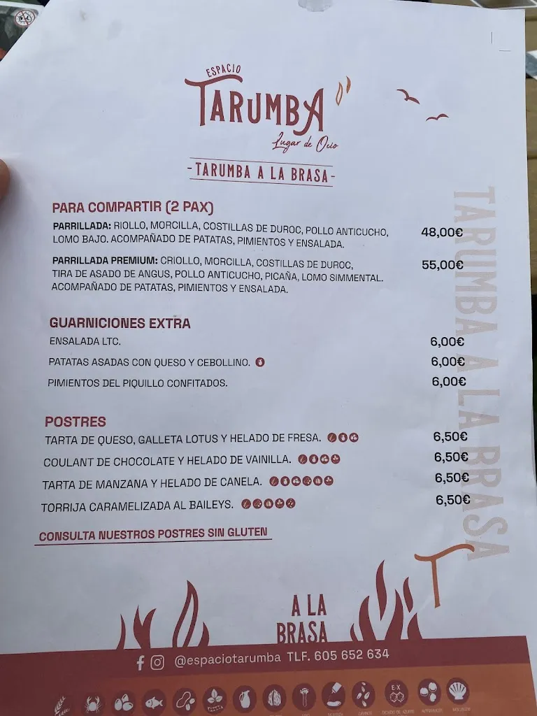 Menu_Espacio Tarumba_Siero_image_2
