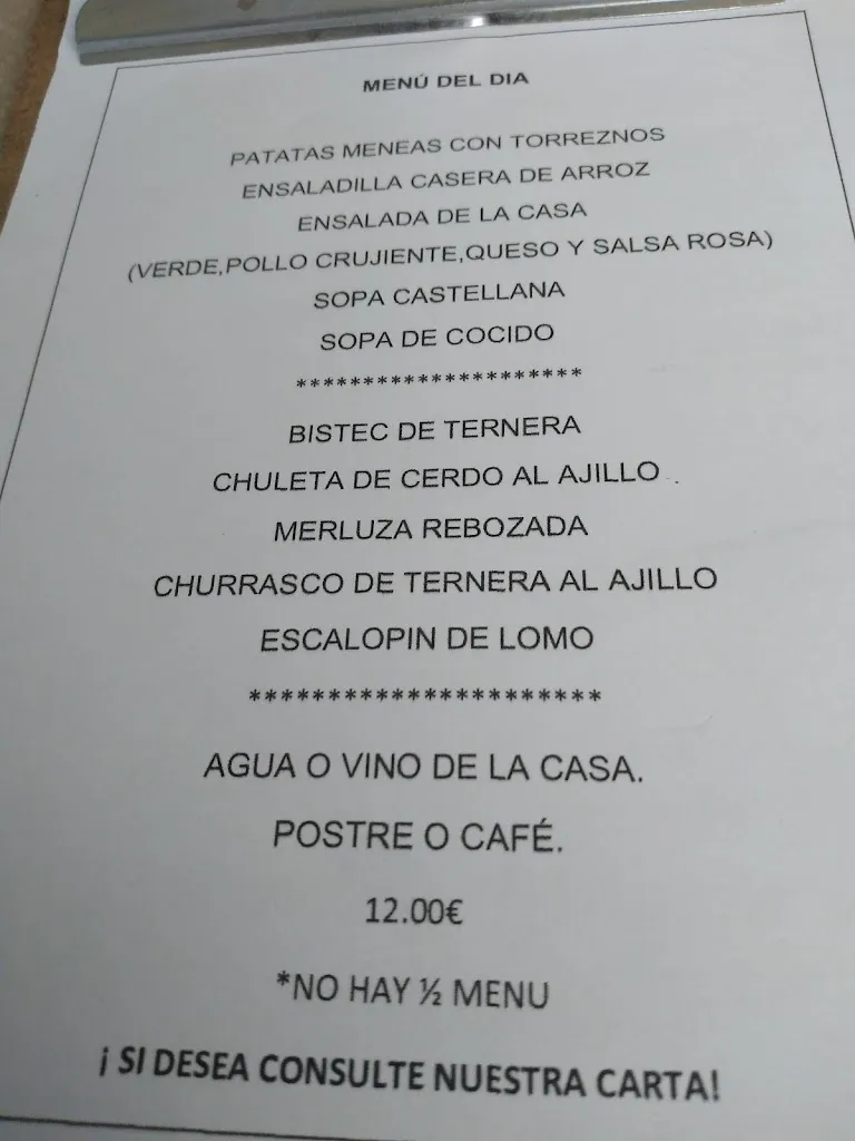 Menu_El Meson_Aldehuela La_immagine_4