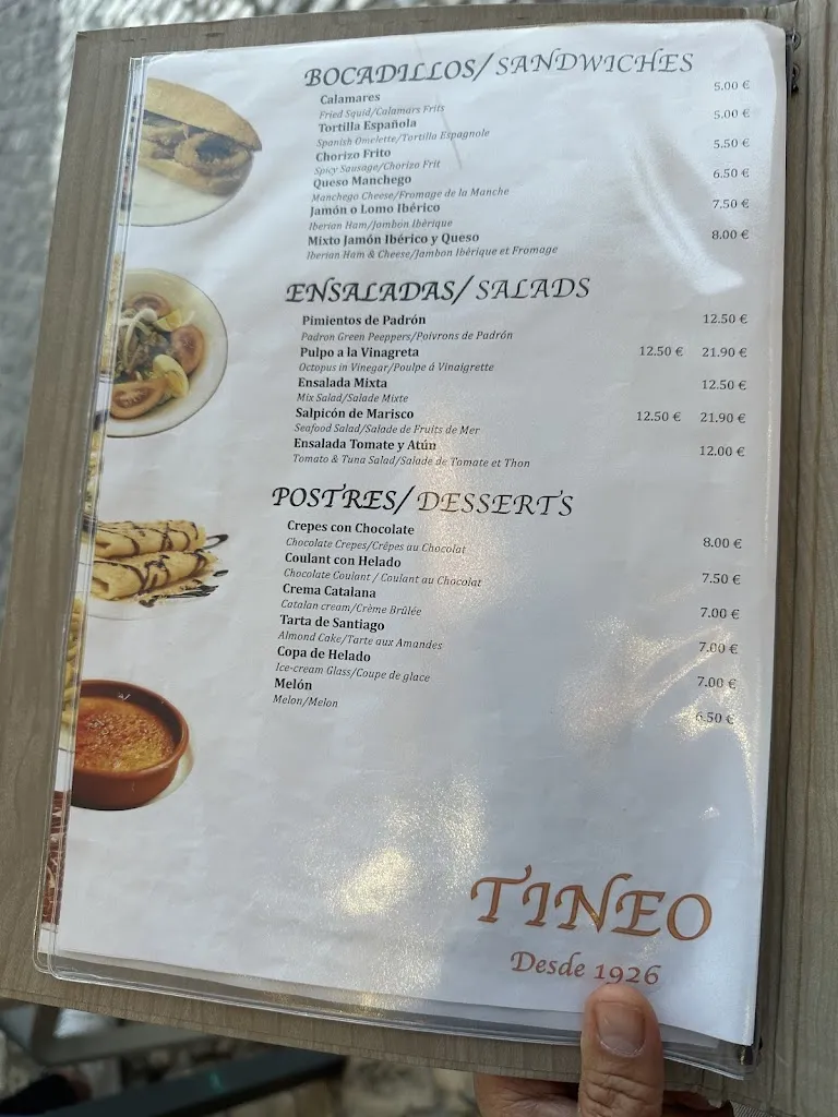Menu_Bar Tineo_Tineo_image_1