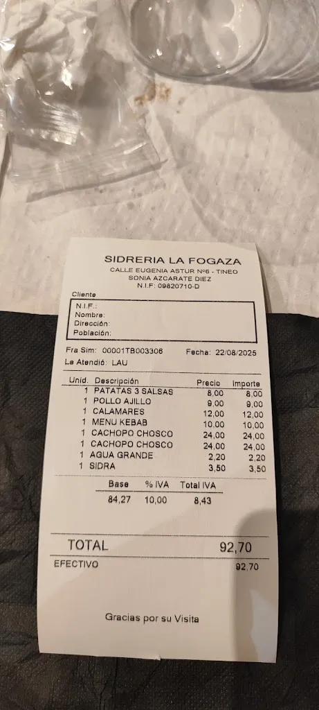 Noé_Restaurante La Fogaza_Tineo_review