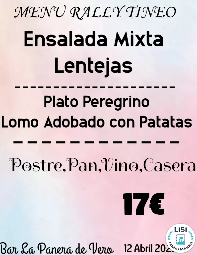 Menu_La Panera de Vero_Tineo_immagine_2