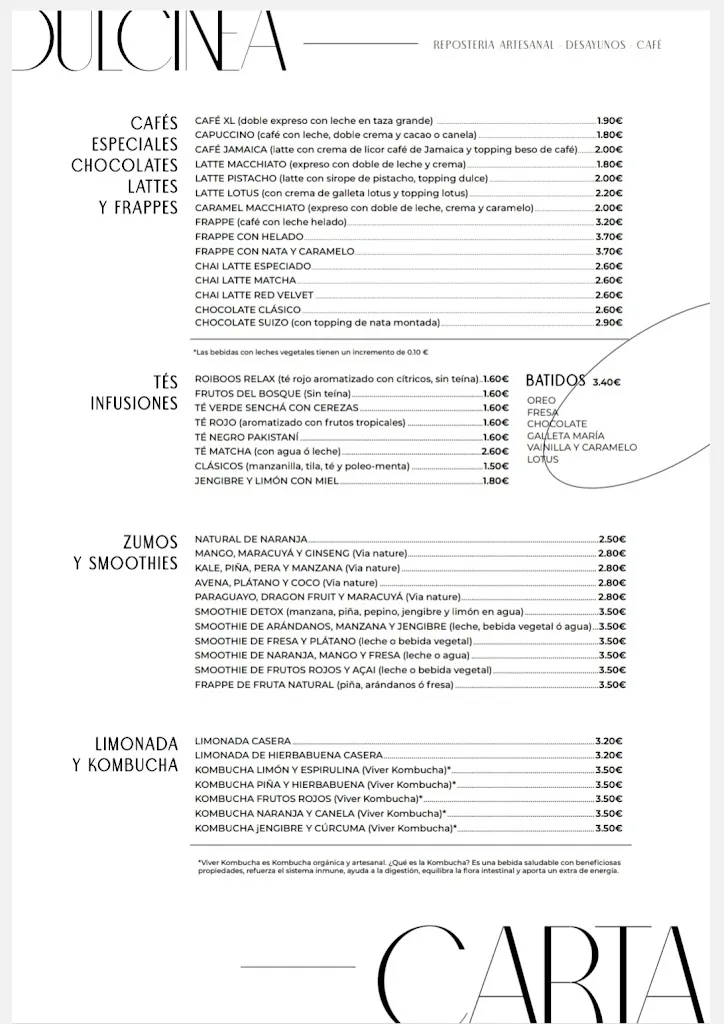 Menu_Dulcinea Repostería Artesanal_Dodro_image_3