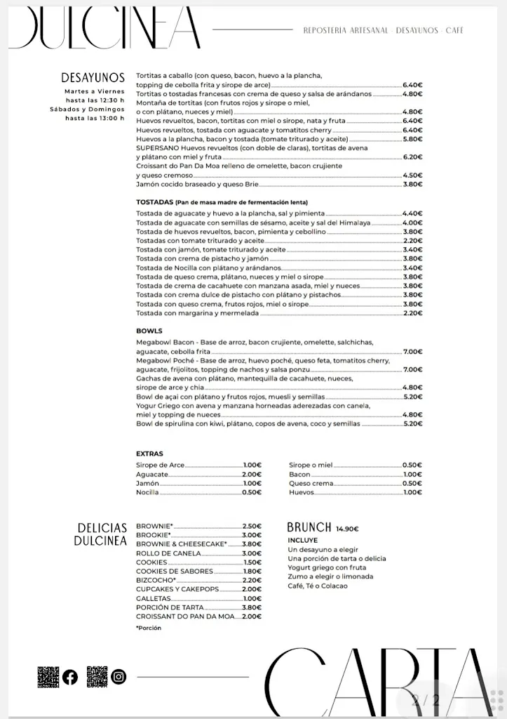 Menu_Dulcinea Repostería Artesanal_Dodro_image_4