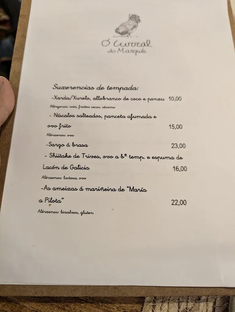 Menu_Restaurante Curral Do Marqués_Dodro_image_1