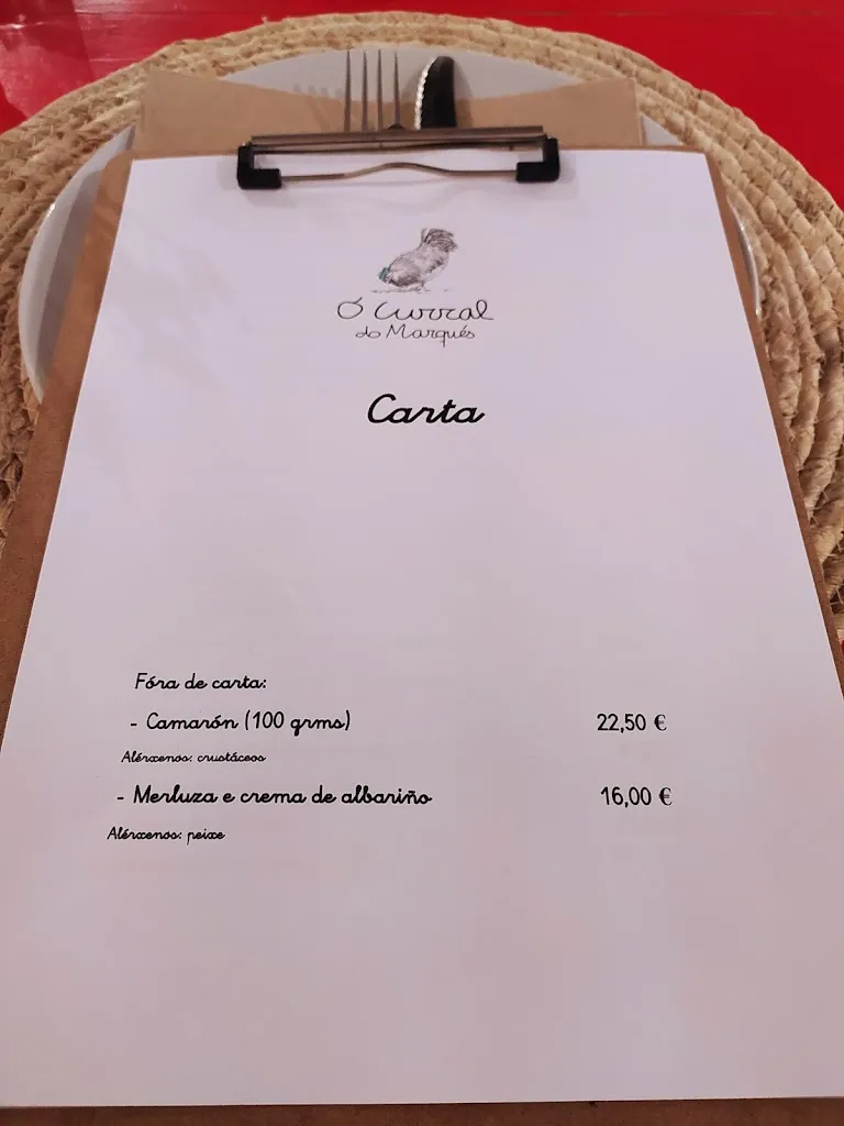 Menu_Restaurante Curral Do Marqués_Dodro_image_4
