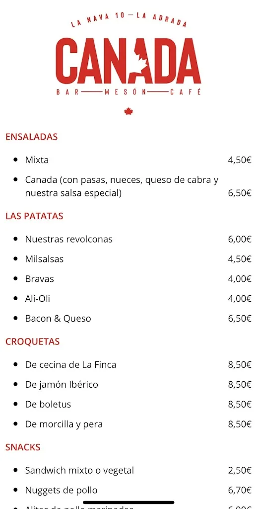 Menu_CANADA BAR_Adrada La_image_2