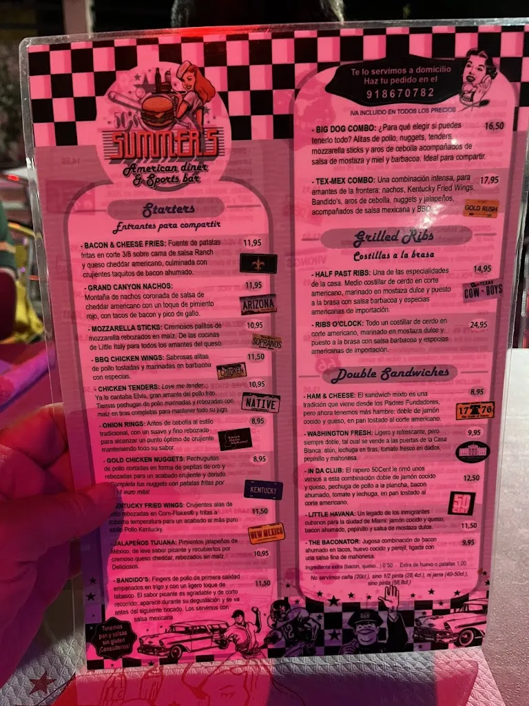 Menu_SUMMER´S BURGER LA ADRADA_Adrada La_image_3