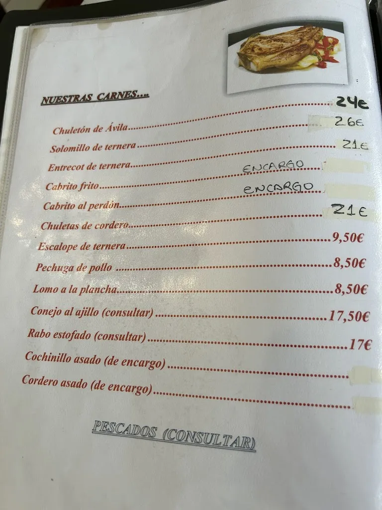 Menu_Bar Restaurante Las Palmeras_Adrada La_image_1