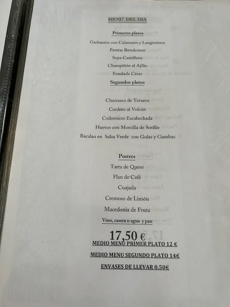 Menu_Bar Restaurante Las Palmeras_Adrada La_image_4