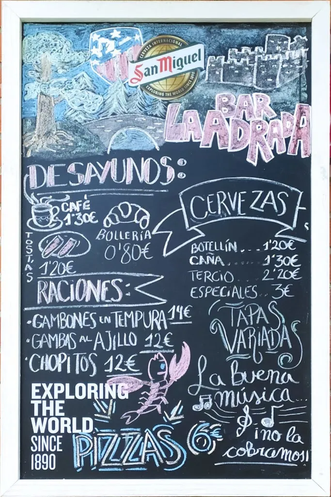 Menu_Bar La Adrada._Adrada La_image_1