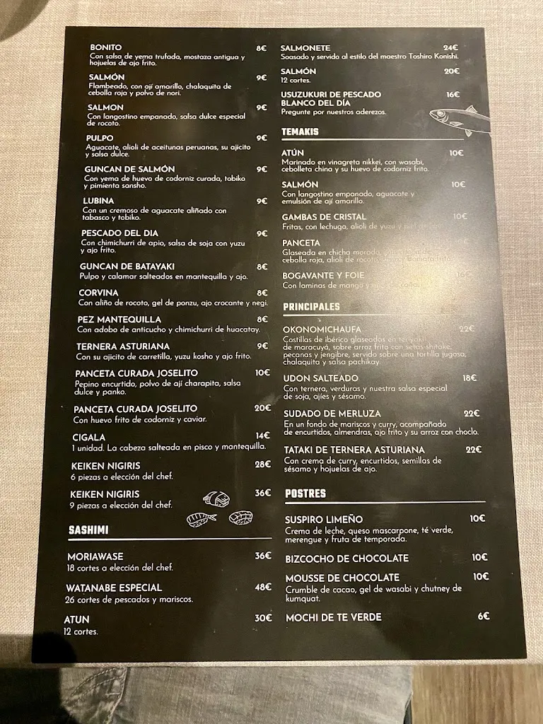 Menu_GAMAN I Restaurante Nikkei Madrid by Luis Arévalo_Arévalo_image_3