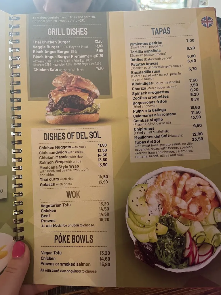 Menu_Restaurante del Sol_Arenal El_image_2