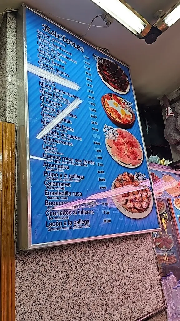 Menu_Paraíso del Jamón_Arenal El_image_3