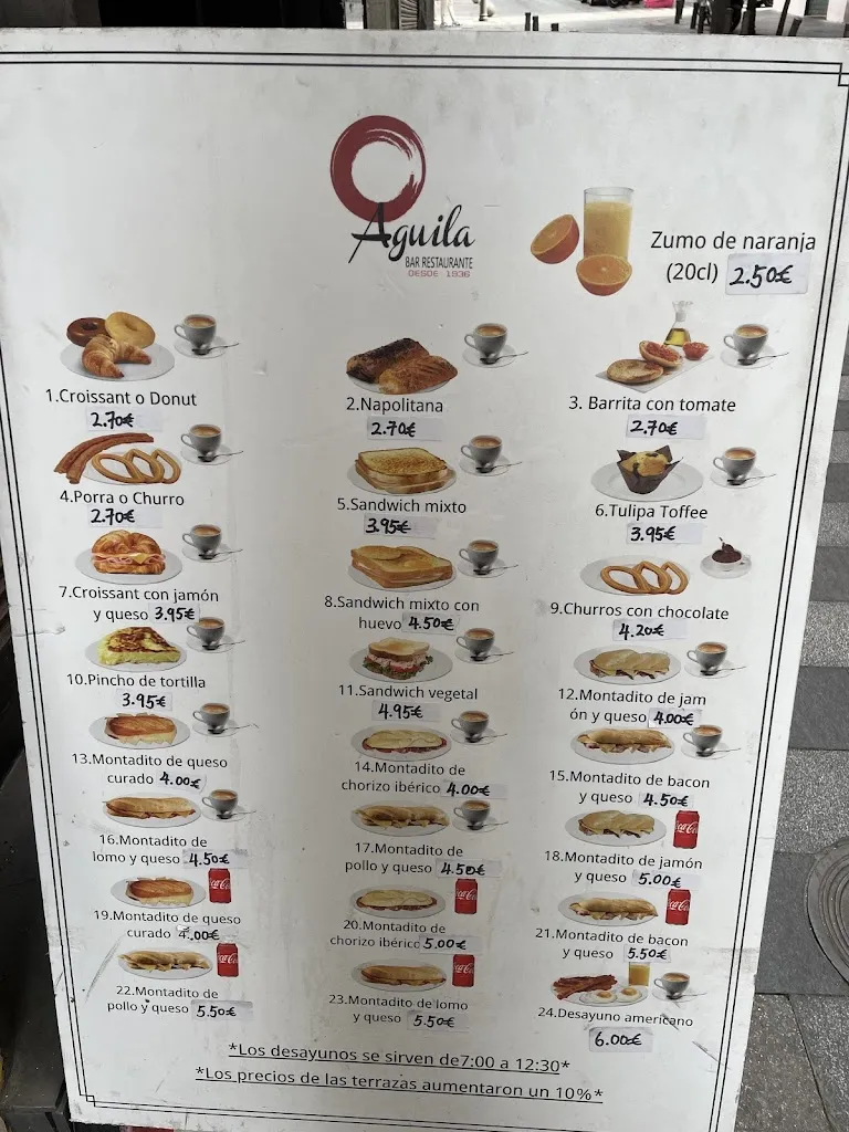 Ivy W_Bar Restautante El Aguila_Arenal El_review