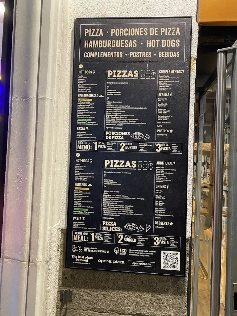 Menu_Ópera Pizza_Arenal El_image_4