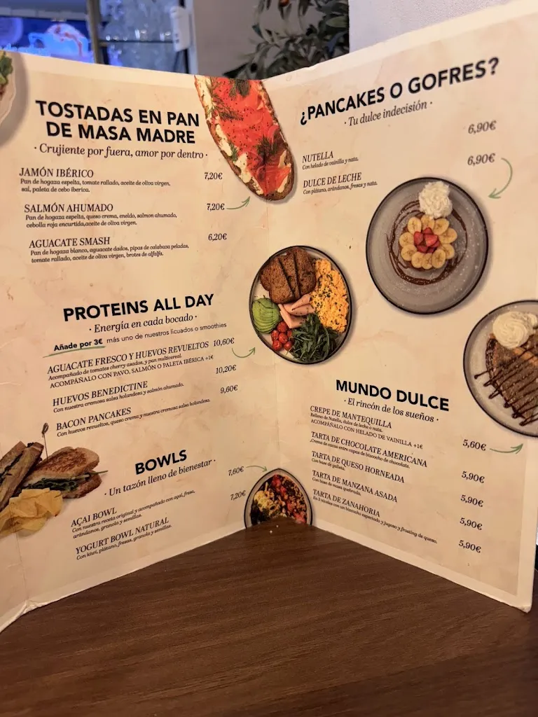 Menu_All Day Brunch by Café & Té_Arenal El_image_4