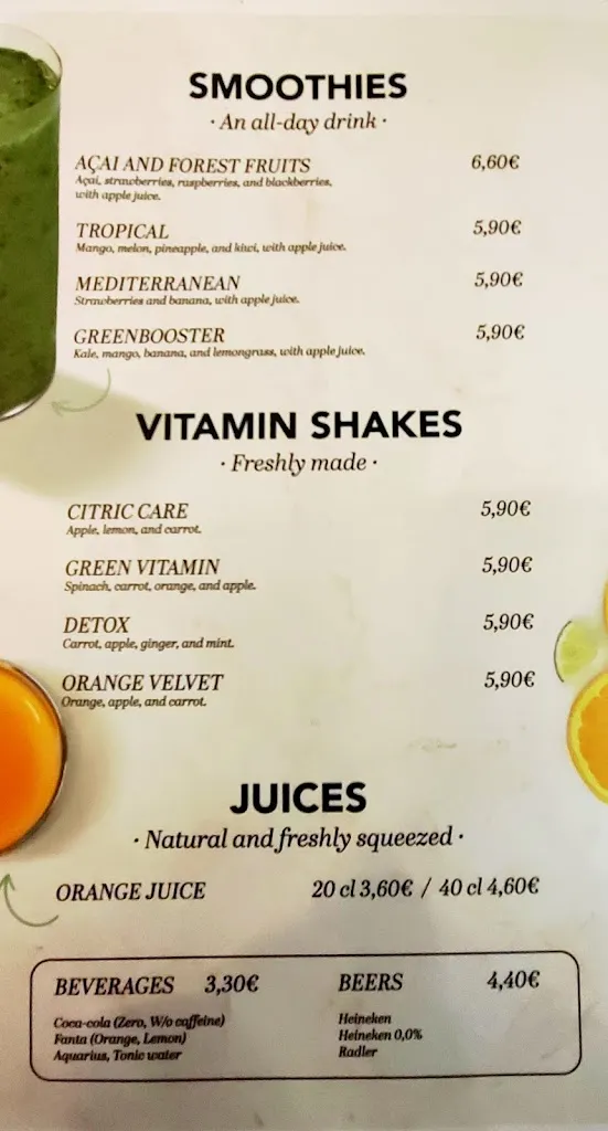 Menu_All Day Brunch by Café & Té_Arenal El_image_1