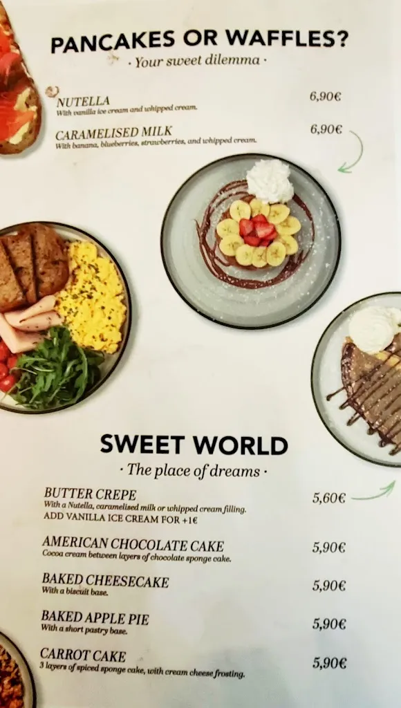 Menu_All Day Brunch by Café & Té_Arenal El_image_4