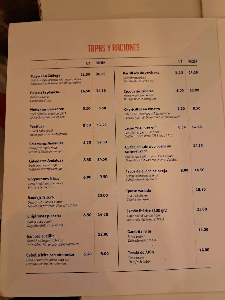 Menu_Pazo Do Pulpo_Arenal El_image_1